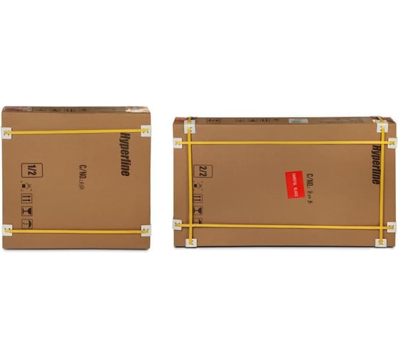 Настенный шкаф 19", 22U, черный, разобранный Hyperline TWFS-2266-GP-RAL9004 48486