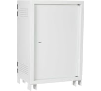 Телекоммуникационный антивандальный шкаф КДДС е-422 со стойками 19" 20u (тип 3) 715-1000-500 (шхвхг) с ножками УТ-00001600