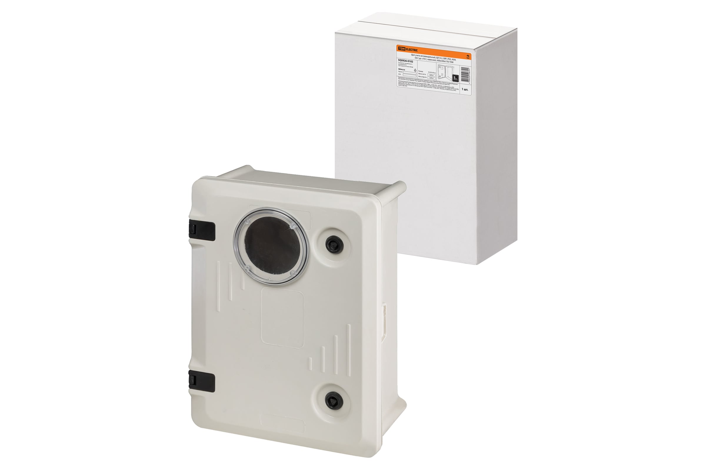 ЭлектрическийщитокучетаTDMELECTRICантивандальный,IP65,IK09SQ0926-0102