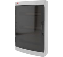 Настенный щиток с дверцей DKC 54 модуля, IP65, серый, с клеммным блоком 63А RB54W6TGD