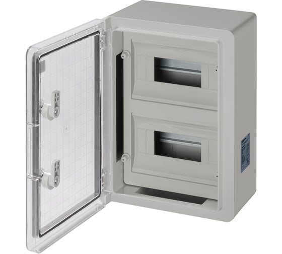 Бокс TDM ELECTRIC ЩРН-П-16 модулей, прозрачная крышка, ABS, IP65, от -45 до +75 С, навесной, (250x350x150) SQ0933-0215