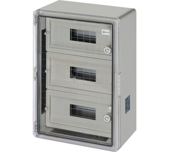 Бокс TDM ELECTRIC ЩРН-П-36 модулей, прозрачная крышка, ABS, IP65, от -45 до +75 С, навесной, (350x500x190) SQ0933-0217