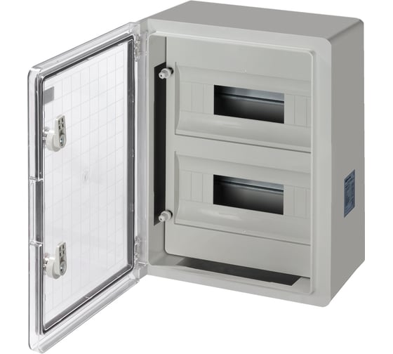 Бокс TDM ELECTRIC ЩРН-П-24 модуля, прозрачная крышка, ABS, IP65, от -45 до +75 С, навесной, (300x400x170) SQ0933-0216