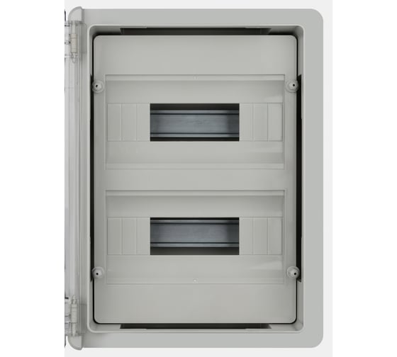 Бокс TDM ELECTRIC ЩРН-П-24 модуля, прозрачная крышка, ABS, IP65, от -45 до +75 С, навесной, (300x400x170) SQ0933-0216
