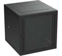 Навесной It-корпус DKC sti 19" 12u, 600x600x400, дверь с закаленным стеклом, ral9005 R5STI1240GSB