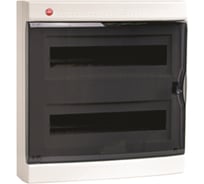Щит DKC ЩРн-П-36 прозрачная дверца IP40 бел с клеммным блоком 84736