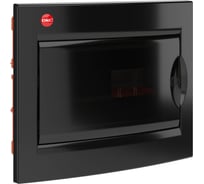Щиток DKC ЩРв-П-12 прозрачная дверца IP40 черный 82512