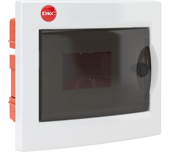 Щиток DKC встраиваемый 4 модуля, IP41, белый 81504 1