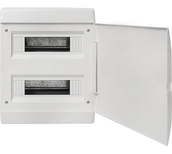 Распределительный щит EKF ЩРВ-П-24 "SlimBox" белая дверца IP41 PROxima sb-v-24w