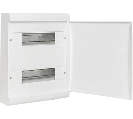 Щит распределительный EKF ЩРН-П-24 белая дверца IP41 Basic (10 шт.) pb-n-24w-bas