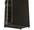 Шкаф WRline WR-TT-2266-AS-RAL9004 напольный 19-дюймовый, 22U, 1166x600x600 мм (ВхШхГ), передняя стеклянная дверь со стальными перфорированными боковинами, задняя дверь сплошная, цвет черный 2