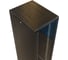 Шкаф WRline WR-TT-2266-AS-RAL9004 напольный 19-дюймовый, 22U, 1166x600x600 мм (ВхШхГ), передняя стеклянная дверь со стальными перфорированными боковинами, задняя дверь сплошная, цвет черный 5