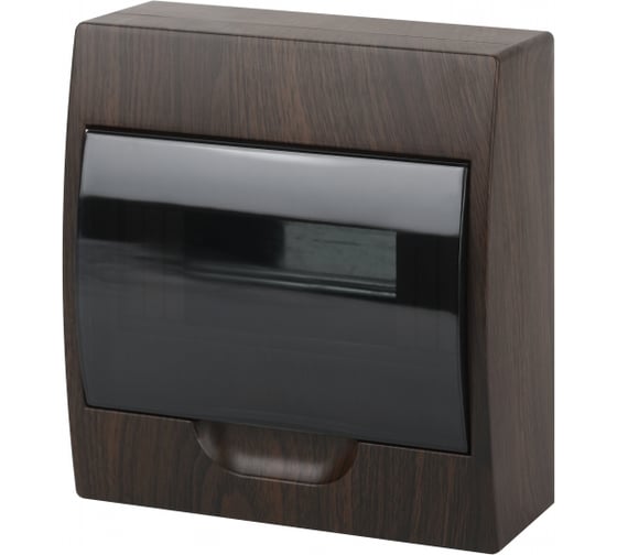 Пластиковый корпус ЭРА ЩРНП08 BOXF 08O IP41 дуб Б0055551 1