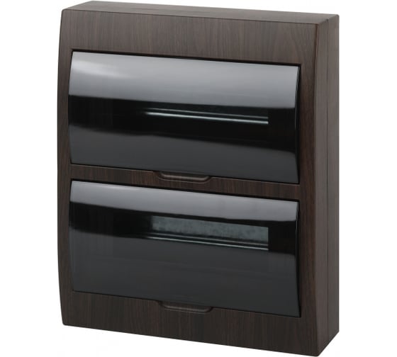Пластиковый корпус ЭРА ЩРНП24 BOXF 24O IP41 дуб Б0055553 1