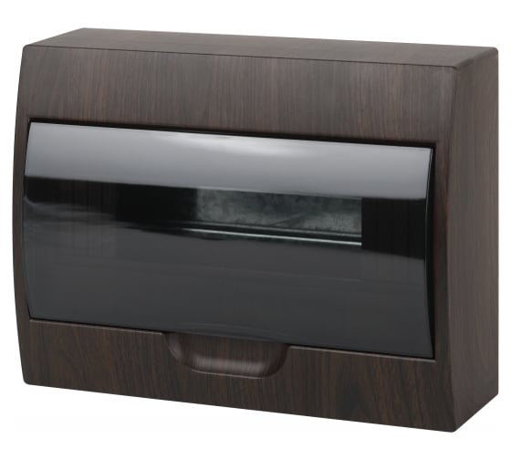 Пластиковый корпус ЭРА ЩРНП12 BOXF 12O IP41 дуб Б0055552 1