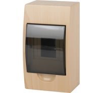 Пластиковый корпус ЭРА ЩРНП04 BOXF 04P IP41, сосна Б0055543