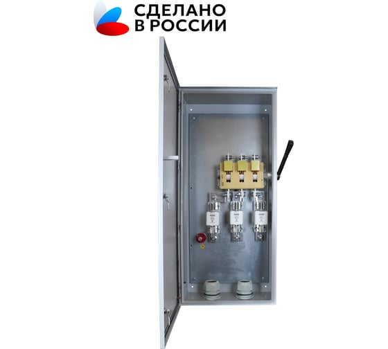 Силовой ящик Электротехник ЯВЗ-36-IP54 УХЛ2 630 А с ППН-39 630 А держатели медь ET529126