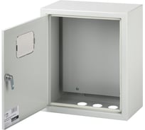 Щит с монтажной панелью ЭРА ЩМПг-05 окно 400x400x155, Б0032952