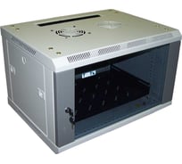 Настенный шкаф TWT Pro 18U 600x600, стеклянная дверь TWT-CBW2-18U-6x6