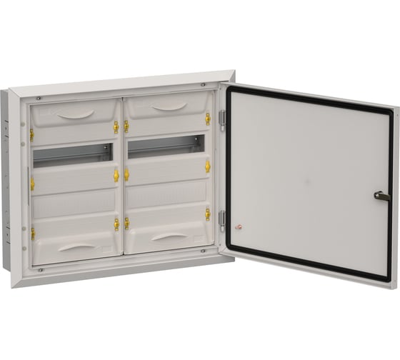Корпус IEK Titan 5 щрв-48 (2x24) 505x625x130, ip31, серый, металлический TI5-50-V-2X024-31-7035
