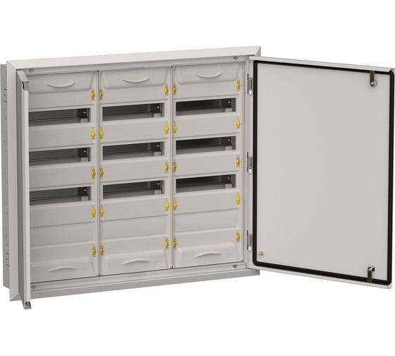 Корпус IEK Titan 5 щрв-144 (3x48) 755x885x130, ip31, серый, металлический TI5-50-V-3X048-31-7035