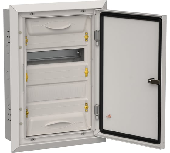 Корпус IEK Titan 5 щрв-24 (1x24) 505x365x130, ip31, серый, металлический TI5-50-V-024-31-7035
