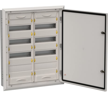 Корпус IEK Titan 5 щрв-96 (2x48) 755x625x130, ip31, серый, металлический TI5-50-V-2X048-31-7035