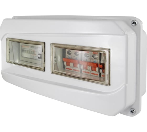Щит учета TDM ЩРН-12-1ф пластиковый IP55 SQ0906-0502