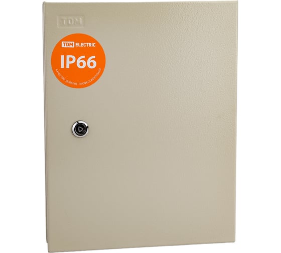 Щит с монтажной панелью TDM ELECTRIC ЩМП-1-0 IP66 SQ0905-0083