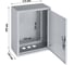 Щит с монтажной панелью TDM ELECTRIC ЩМП-1-1 SQ0905-0053 4
