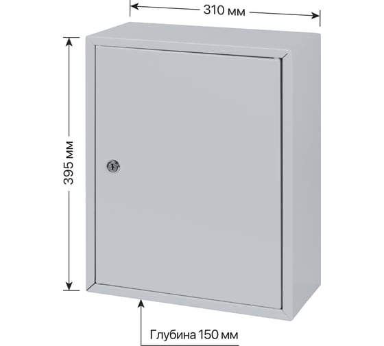 Щит с монтажной панелью TDM ELECTRIC ЩМП-1-1 Народный SQ0905-0904