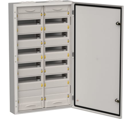 Корпус IEK Titan 5 щрн-144 (2x72) 960x570x140, ip54, серый, металлический TI5-50-N-2X072-54-7035