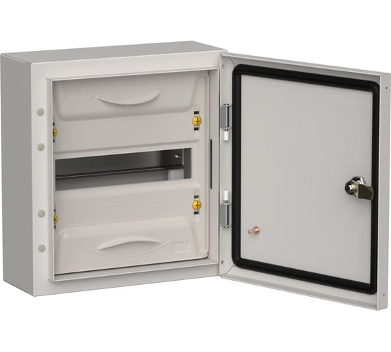 Корпус IEK Titan 5 щрн-12 (1x12) 335x310x140, ip54, серый, металлический TI5-50-N-012-54-7035