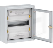 Корпус IEK Titan 5 щрн-12 прозрачная дверь, ip31, ухл3, металлический MKM16-N-012-31-Z-U