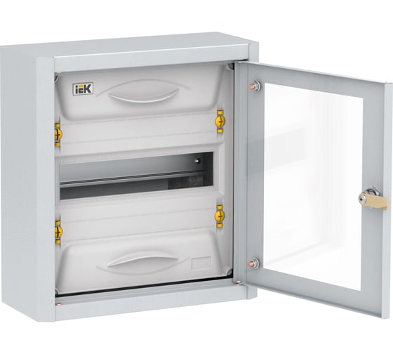Корпус IEK Titan 5 щрн-12 прозрачная дверь, ip31, ухл3, металлический MKM16-N-012-31-Z-U