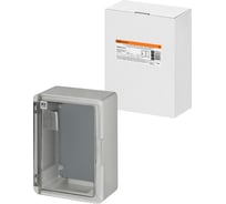 Навесной пластиковый бокс TDM ELECTRIC ЩМП-0-2, прозрачная крышка, abs, ip65, от -45 до +75 с,(330x250x140) SQ0933-0222