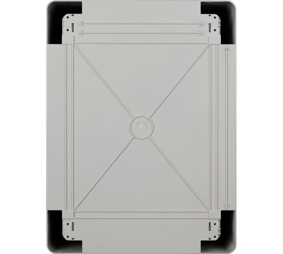 Навесной пластиковый бокс TDM ELECTRIC ЩМП-0-4, abs, ip65, от -45 до +75 с,(400x300x210) SQ0932-0123
