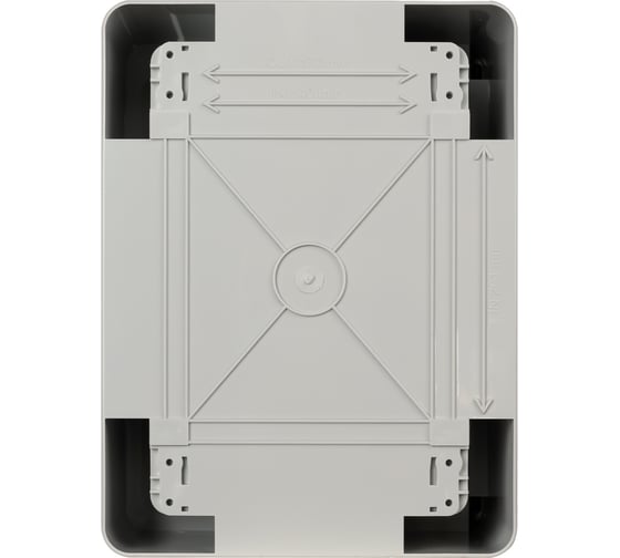 Навесной пластиковый бокс TDM ELECTRIC ЩМП-0-1, прозрачная крышка, abs, ip65, от -45 до +75 с,(280x210x130) SQ0933-0221