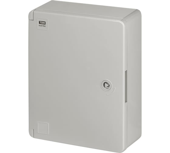Навесной пластиковый бокс TDM ELECTRIC ЩМП-0-2, abs, ip65, от -45 до +75 с,(330x250x140) SQ0932-0122