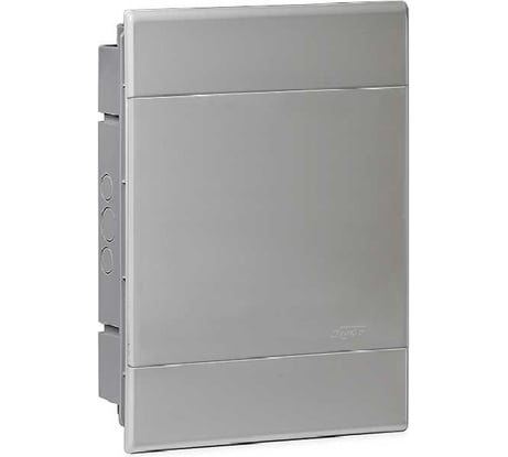 Щиток скрытой проводки Рувинил Тусо на 24 модуля с дверцей 415x299x103 мм серый непрозрачная дверца 68124С