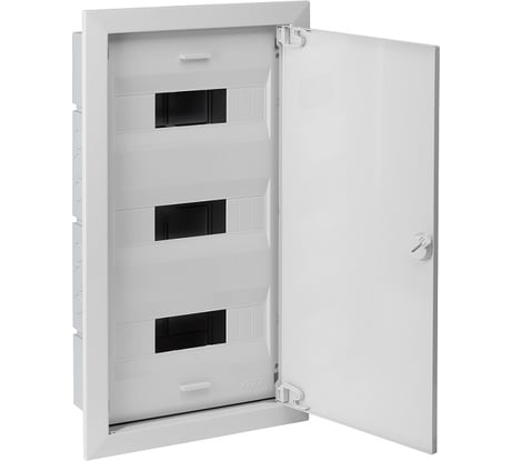 Щиток скрытой проводки Рувинил Тусо на 36 модулей с металличической дверцей 580x325x103 мм 68136М