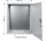 Щит с монтажной панелью ЩМП-2-1 TDM ELECTRIC SQ0905-0057 3