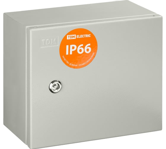 Щит с монтажной панелью ЩМП-2.3.1-0 IP66 250х300х150 TDM ELECTRIC SQ0905-0076