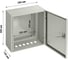 Щит с монтажной панелью ЩМП-4.4.1-0 IP66 400х400х150 TDM ELECTRIC SQ0905-0078 4