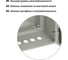 Щит с монтажной панелью ЩМП-4.4.1-0 IP66 400х400х150 TDM ELECTRIC SQ0905-0078 6