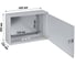 Щит с монтажной панелью ЩМП-4.6.1-0 400х600х150 TDM ELECTRIC SQ0905-0055 4
