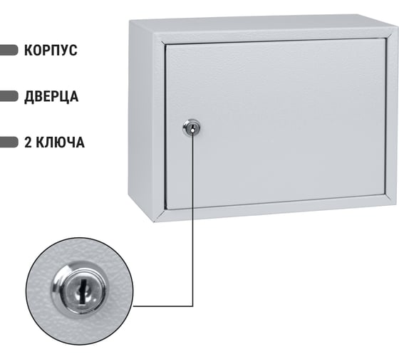 Распределительный навесной щит ЩРН-12 Народный 220х300х120 TDM ELECTRIC SQ0905-0710