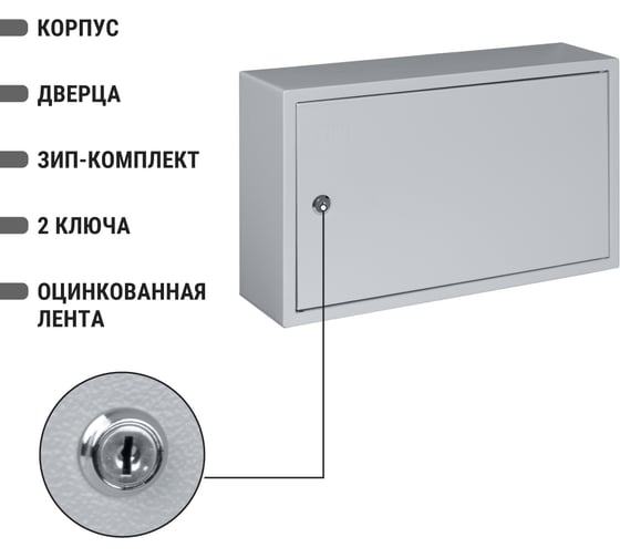 Распределительный навесной щит ЩРН-18М 265х440х120 TDM ELECTRIC SQ0905-0013