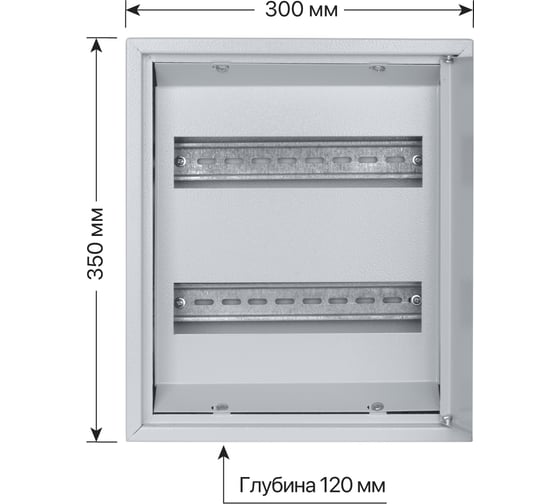 Распределительный навесной щит ЩРН-24 Народный 350х300х120 TDM ELECTRIC SQ0905-0711