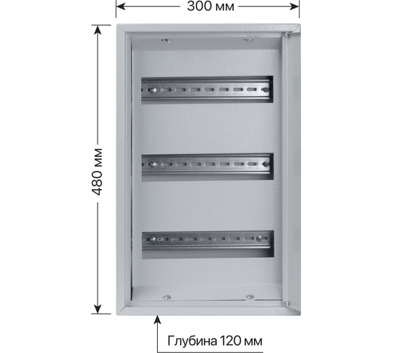 Распределительный навесной щит ЩРН-36 Народный 480х300х120 TDM ELECTRIC SQ0905-0712